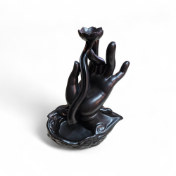 Κεραμικός Καυστήρας για κώνους BackFlow - φαινόμενο Καταρράκτη του καπνού Βάρος: 300 γρ Διαστάσεις: 17,5 x 15 x 8 εκ