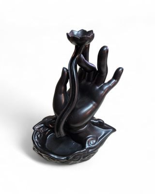 Κεραμικός Καυστήρας για κώνους BackFlow - φαινόμενο Καταρράκτη του καπνού Βάρος: 300 γρ Διαστάσεις: 17,5 x 15 x 8 εκ