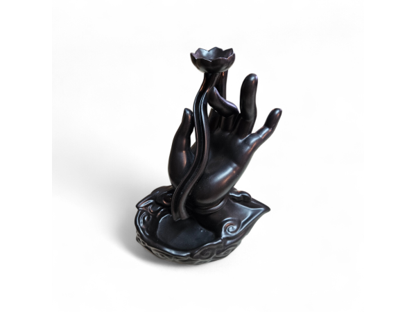 Κεραμικός Καυστήρας για κώνους BackFlow - φαινόμενο Καταρράκτη του καπνού Βάρος: 300 γρ Διαστάσεις: 17,5 x 15 x 8 εκ