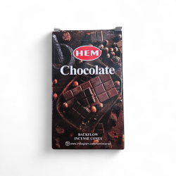 HEM Κώνοι θυμιάματος ανάστροφης ροής HEM Backflow - Chocolate Περιέχει 10 κώνους