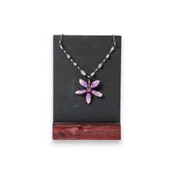 Χειροποίητο κολιέ φύλλου