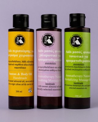 Λάδι μασάζ για Αρωματοθεραπεία Φυσικό Τονωτικό 