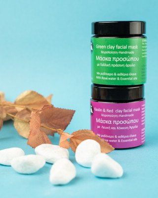 Μάσκα με πράσινη άργιλο 100ml