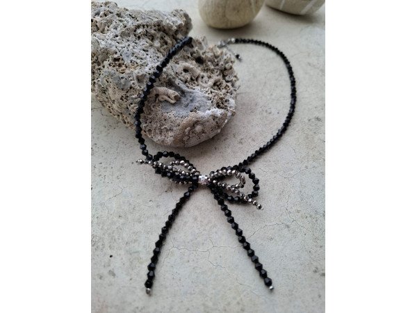 Χειροποίητο κολιέ μοτίφ αστέρι απο ανωδείδωτο ατσάλι. 